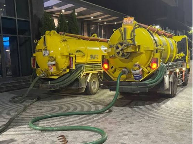 Quy trình hút bể phốt tại Trung Kính theo điều kiện gây lỗi