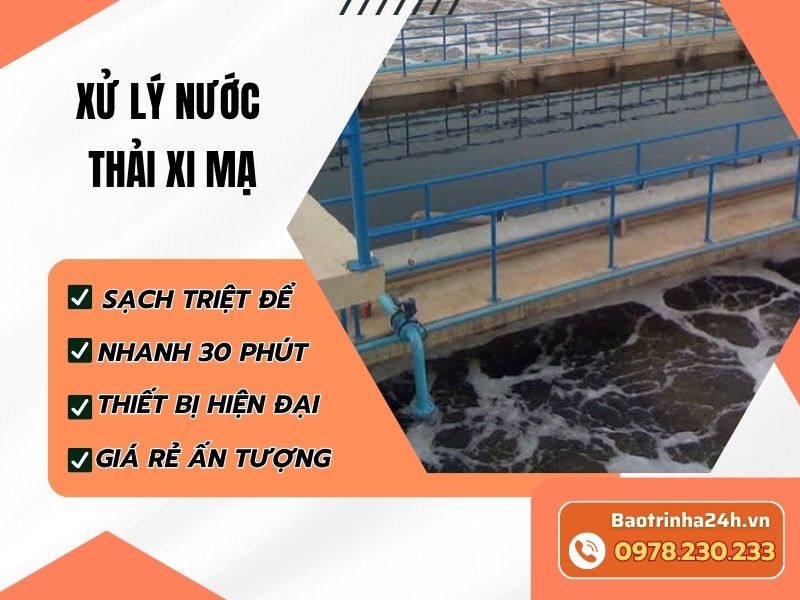 Xử lý nước thải xi mạ: Phân dòng, kiểm soát kim loại trước đầu ra